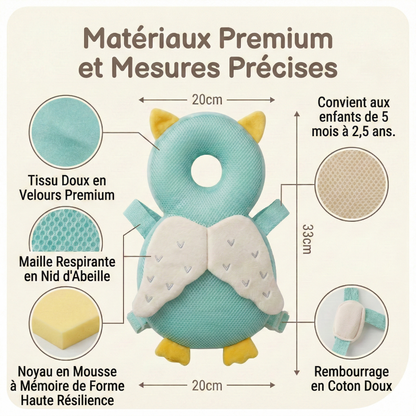 Coussin Protège-Tête Bébé Anti-Chute | Maison du Sourire
