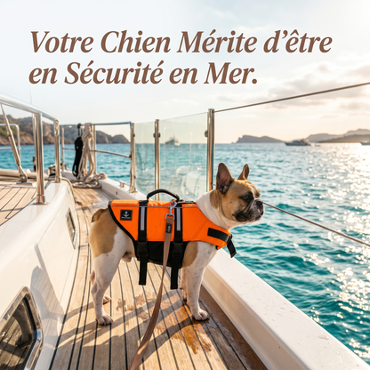 Gilet de Sauvetage pour Chien | AquaChien™