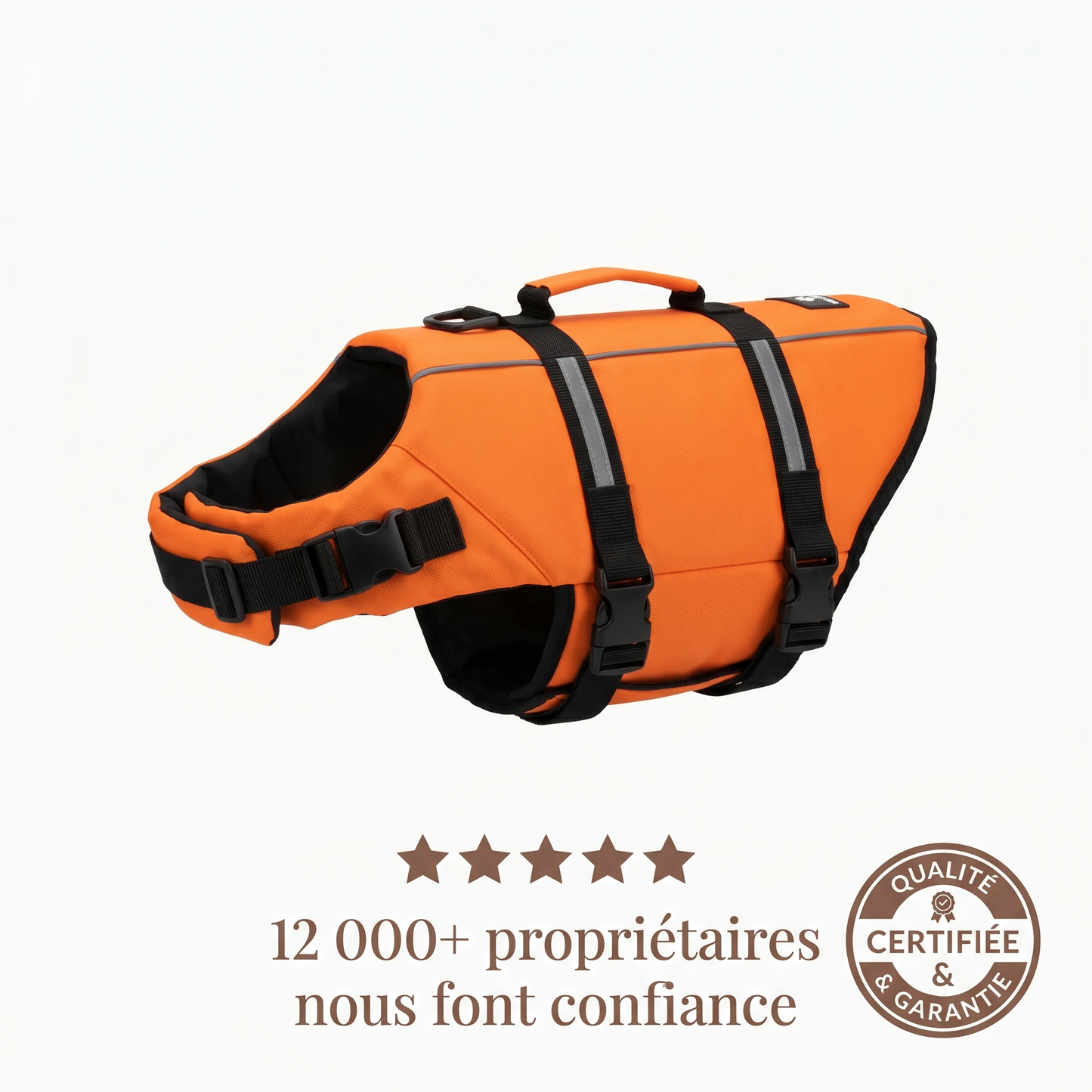 Gilet de Sauvetage pour Chien | AquaChien™