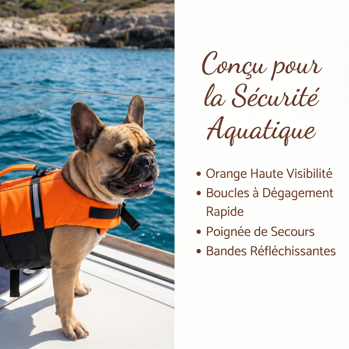 Gilet de Sauvetage pour Chien | AquaChien™